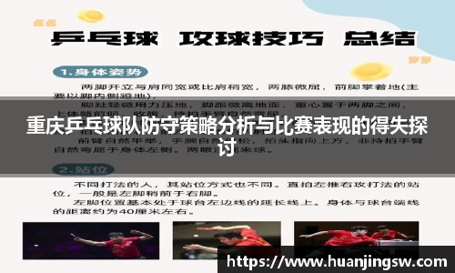 重庆乒乓球队防守策略分析与比赛表现的得失探讨